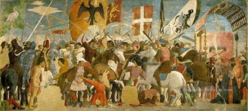 Piero della Francesca œuvres - Bataille entre Héraclius et Chosroes Humanisme de la Renaissance italienne Piero della Francesca